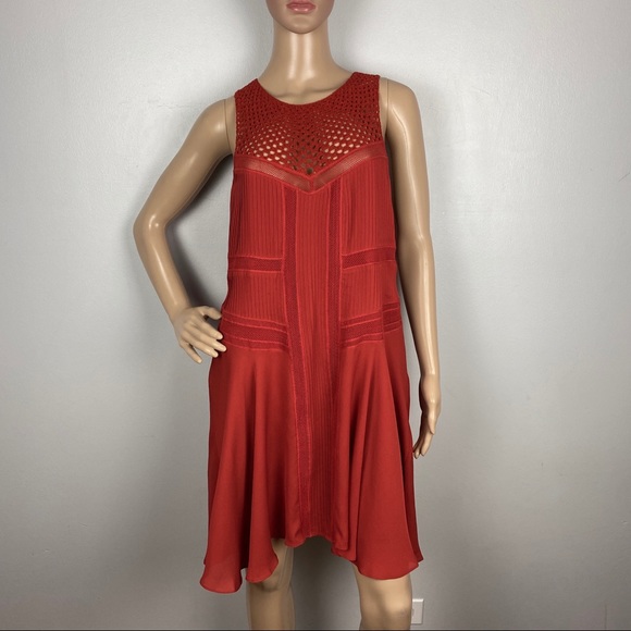 NEW A.L.C. SILK SLEEVELESS MINI DRESS - Picture 2 of 7